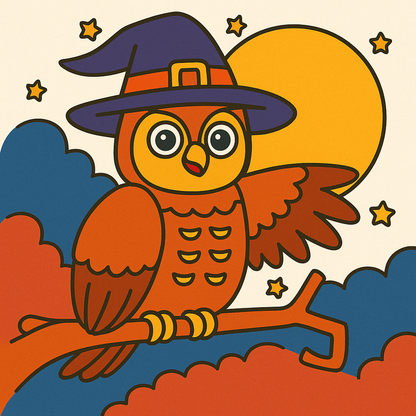 Owl Pre-marked Design for painting