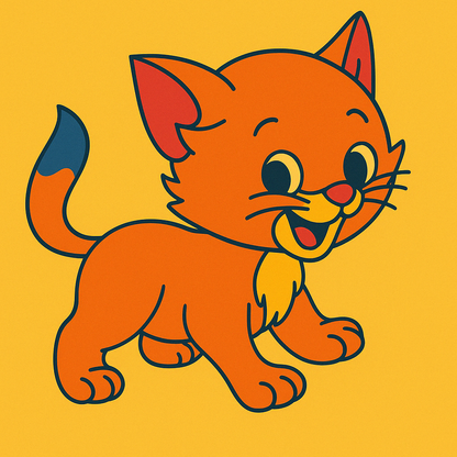 Cat Pre-marked Design for painting