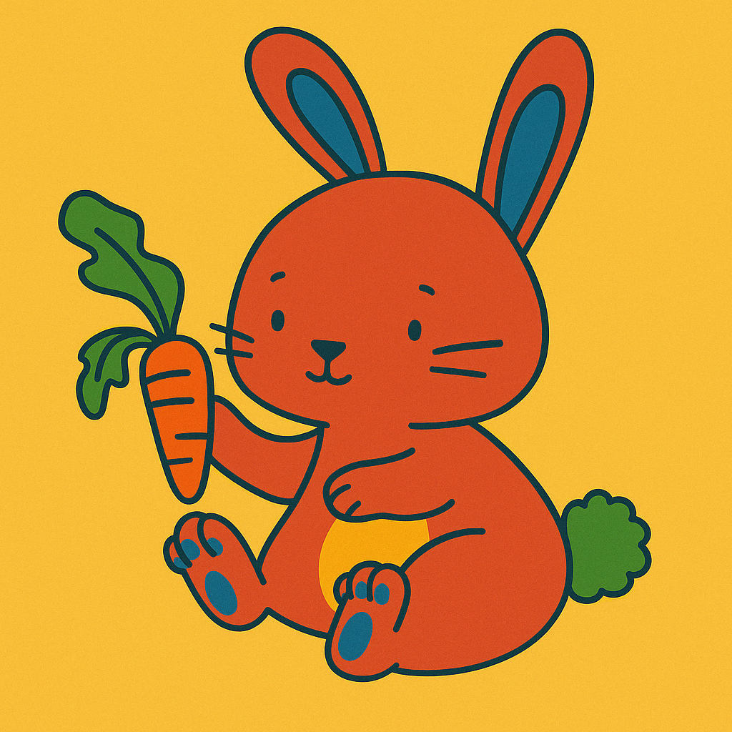 Rabbit Pre-marked Design for painting