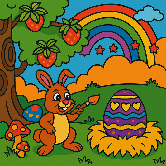 Rabbit  Pre-marked Design for painting