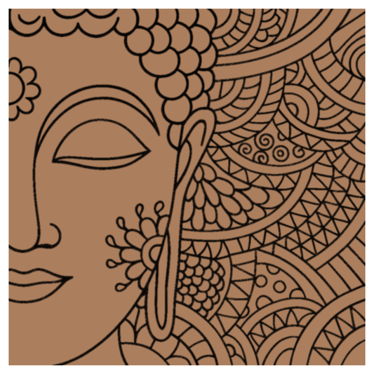 Buddha Pre-marked Design