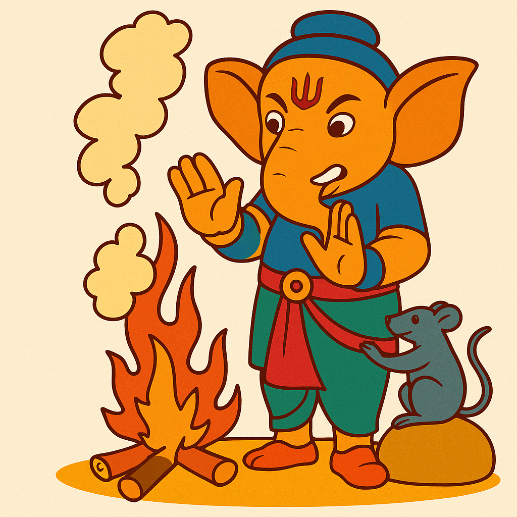 Ganesha Pre-marked Design
