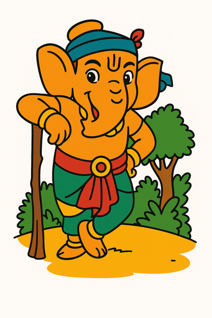 Ganesha Pre-marked Design
