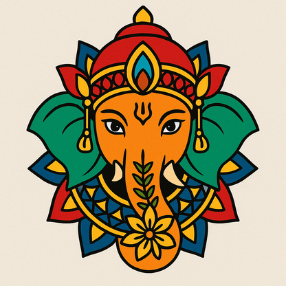 Ganesha Pre-marked Design