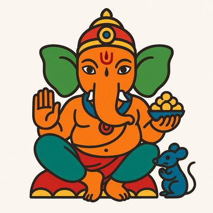 Ganesha Pre-marked Design