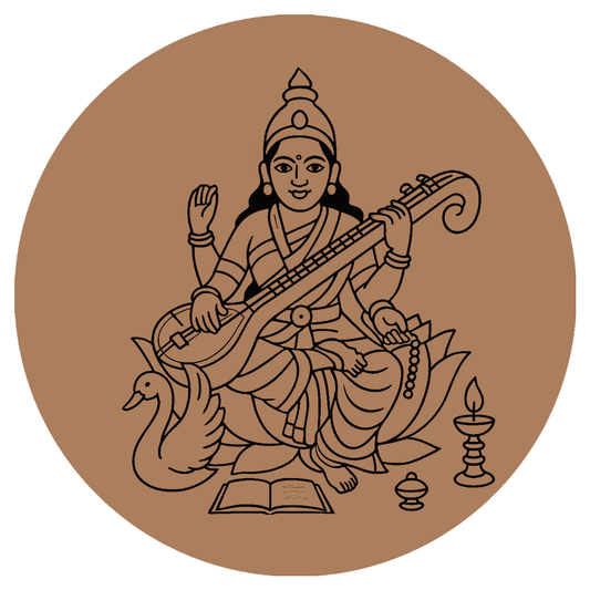 Saraswathi maa Pre-marked Design