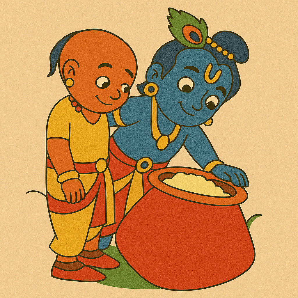 Krishna Pre-marked Design