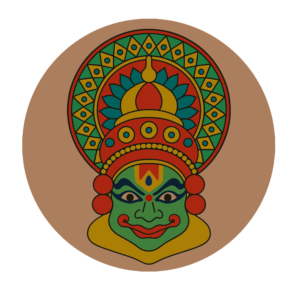 Kathakali Pre-marked Design for painting