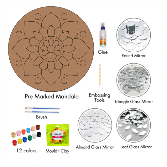 Mandala Lippan Art DIY Kits