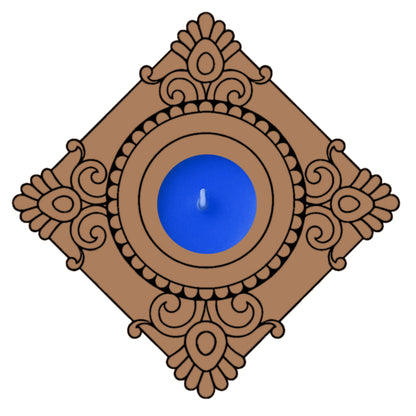 Chatushpad T Light Candle Holder