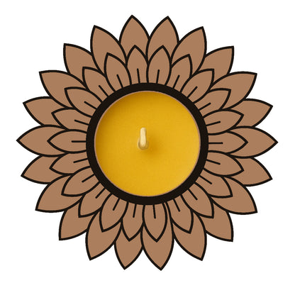 Flower T Light Candle Holder