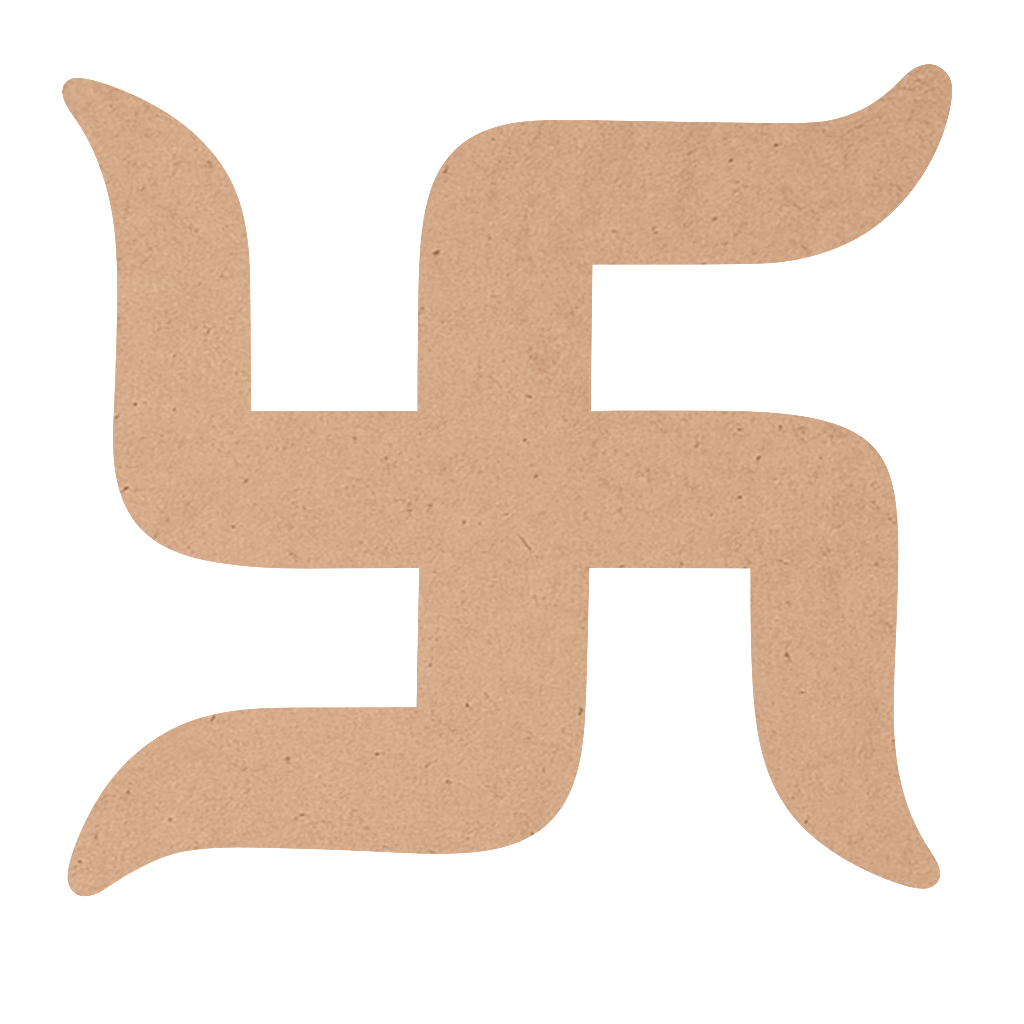 Swastik Cutout for Decoration