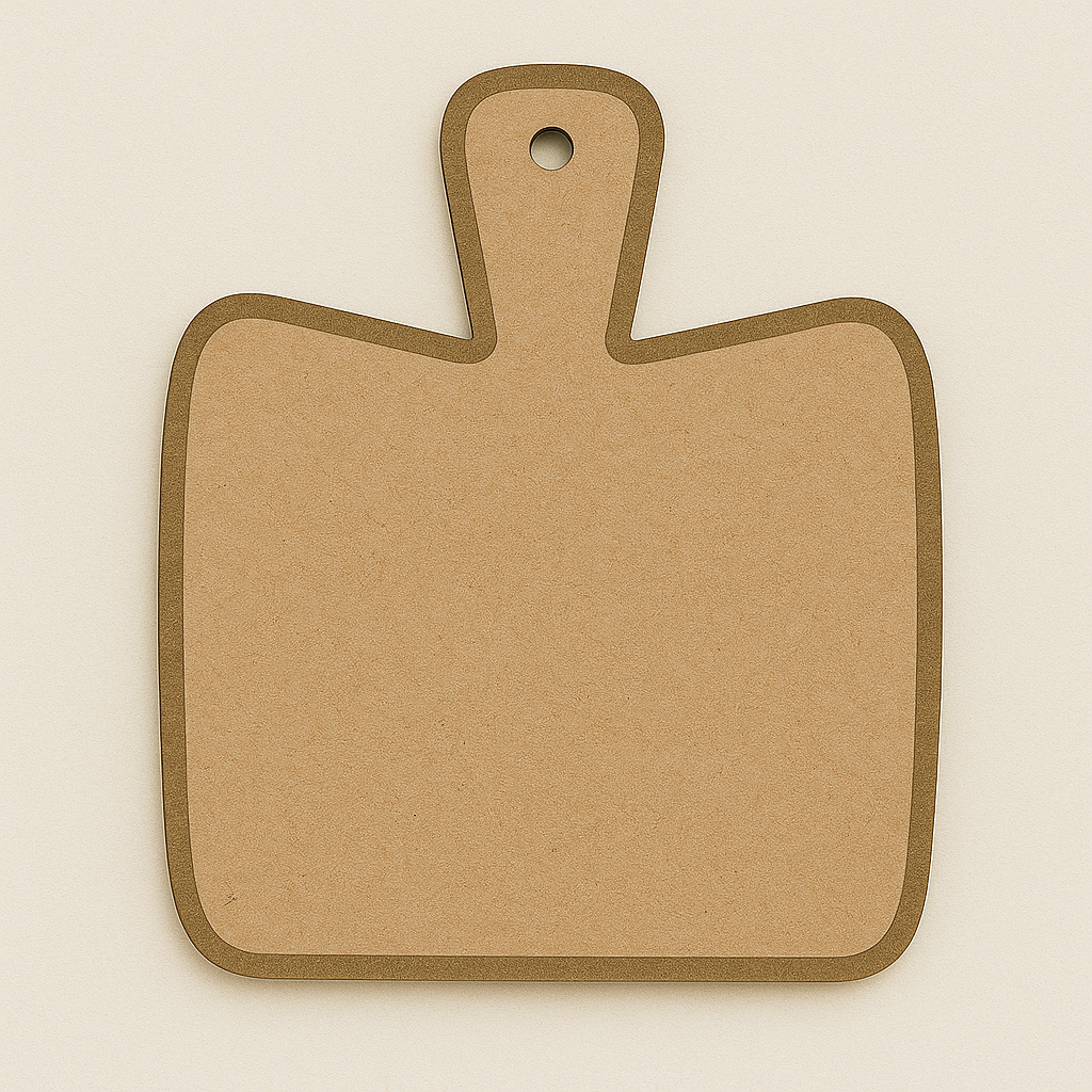 MDF chopping board Fridge Magnet