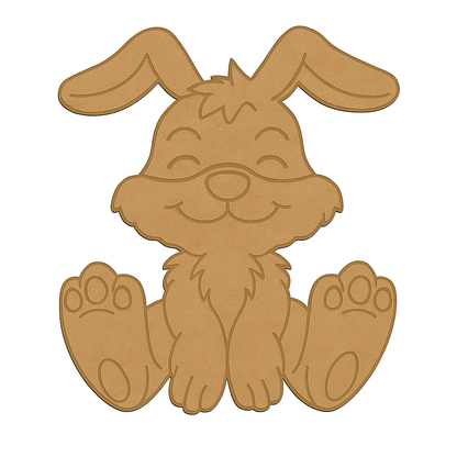 Rabbit Shape MDF Fridge Magnets Base