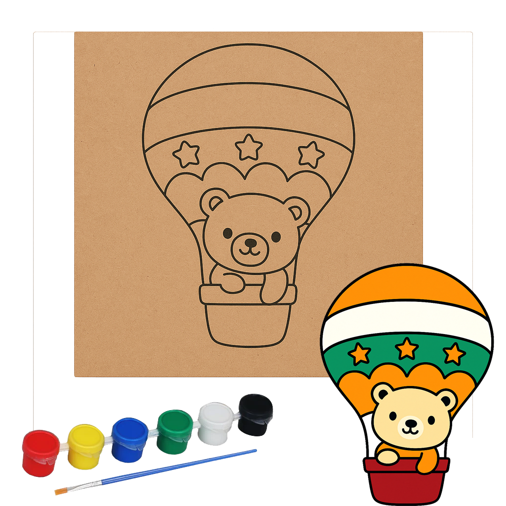 Balloon Cartoon MDF Kit