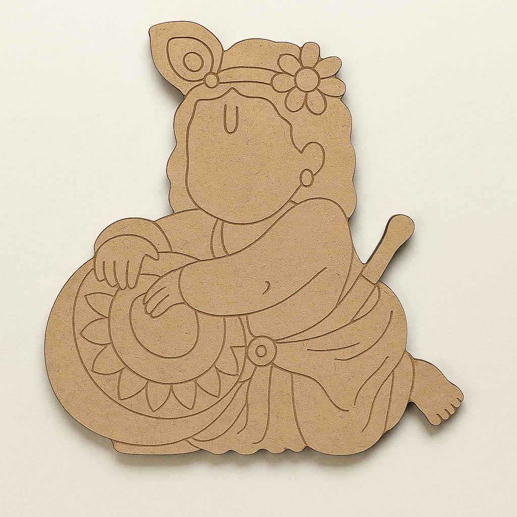 Cute Baby Krishna Pre-Marked