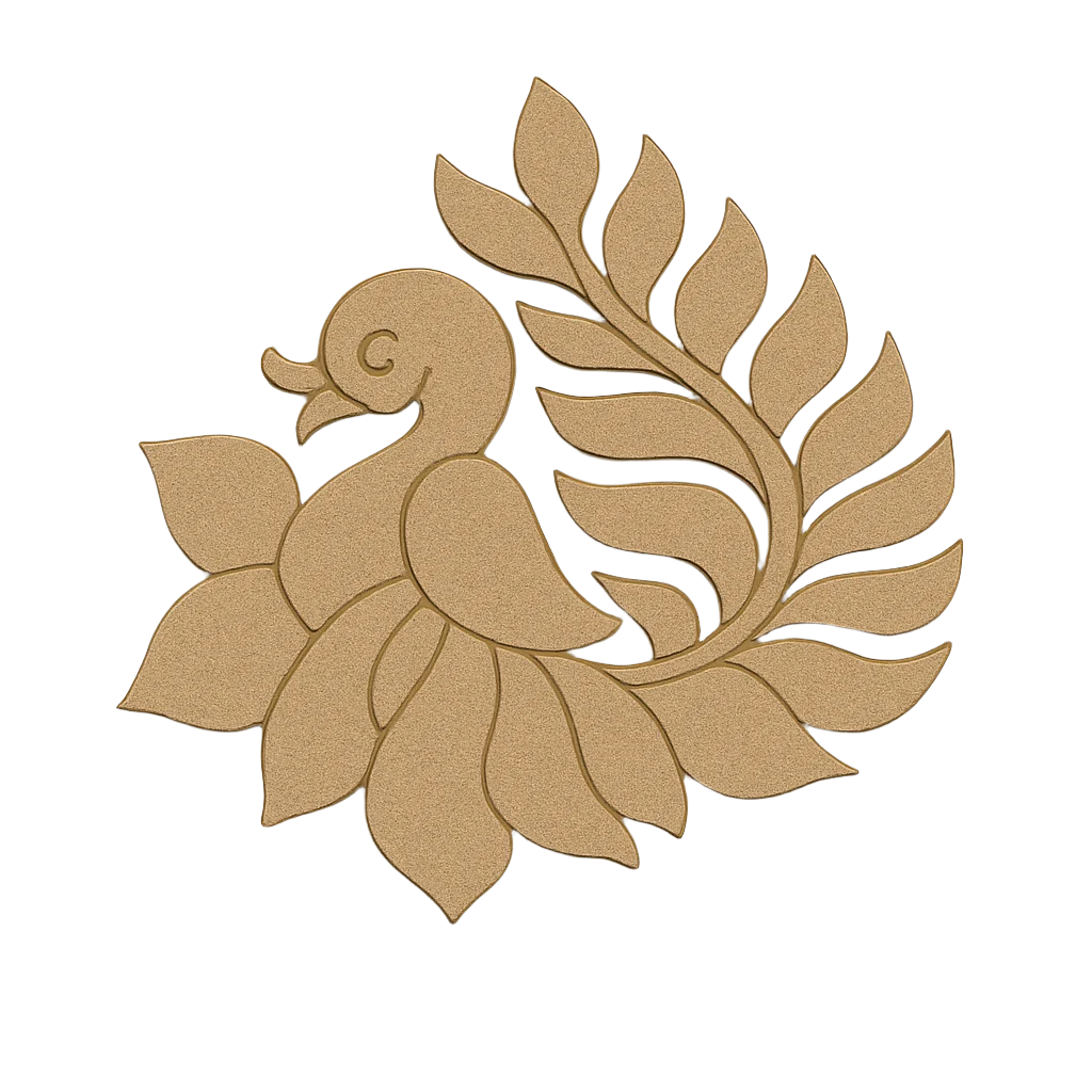 Peacock mdf cutouts PMC