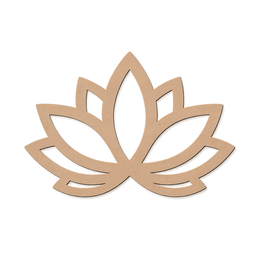 Lotus Flower Cutout