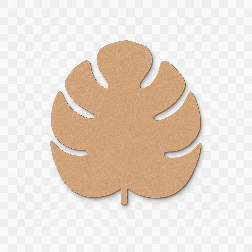 Monstera Leaf Cutout