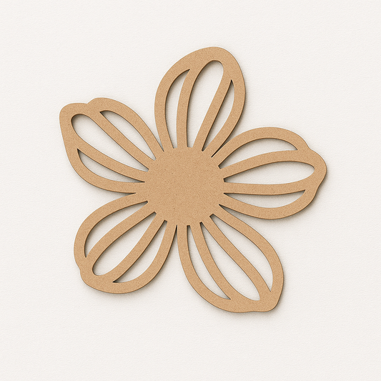 Flower MDF Cutout