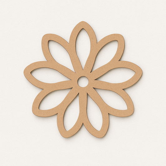Flower MDF Cutout