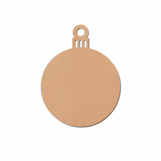 MDF Christmas Blank Bauble Base
