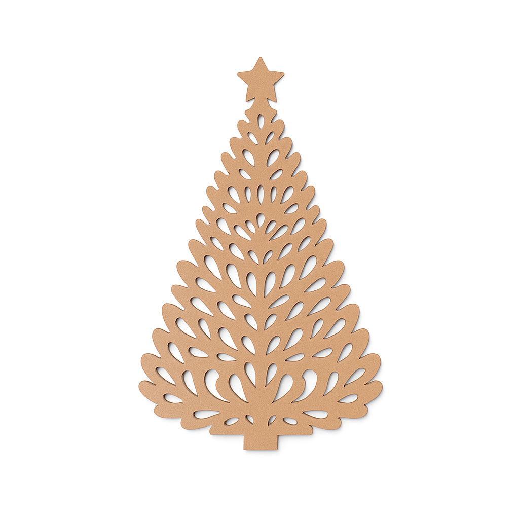 MDF Christmas Tree Cutout