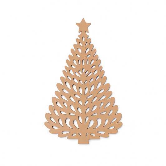 MDF Christmas Tree Cutout