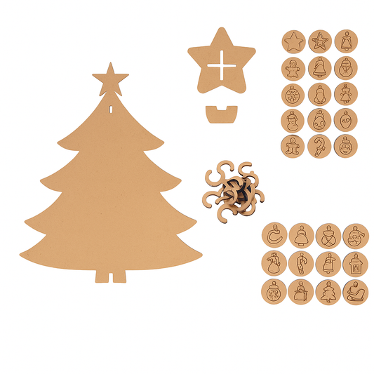 Make Your Own Christmas Tree With Ornaments Kit