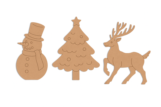Mini DIY Combo Christmas Cutouts