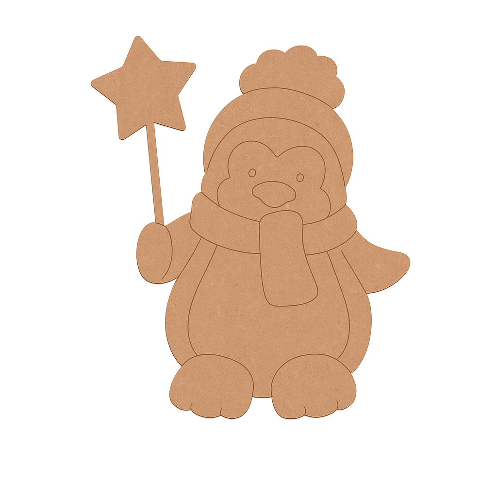 Pre Marked Penguin Cutout