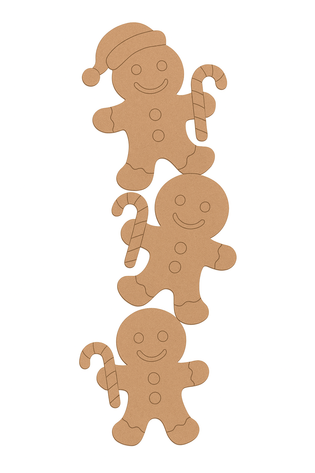 MDF Three Snowman Base