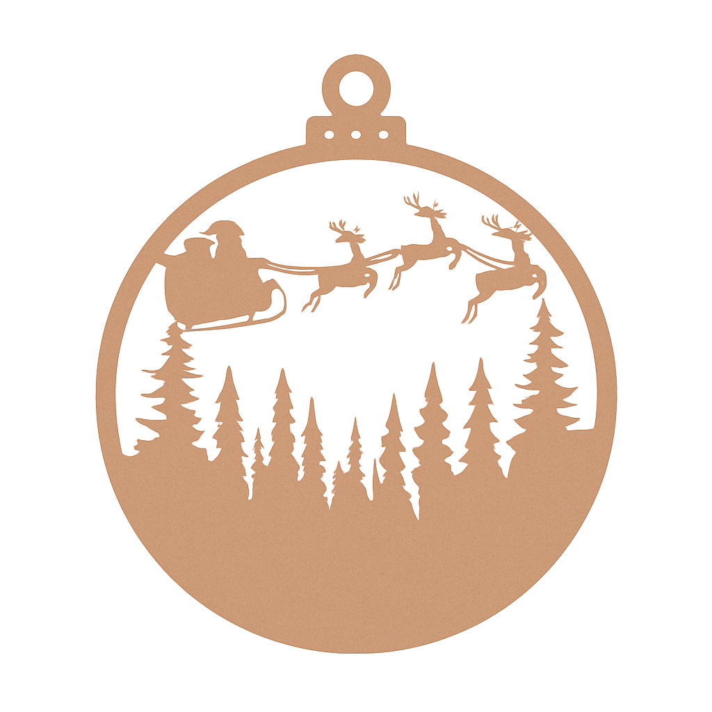 Christmas Ball for Craft and Decoration