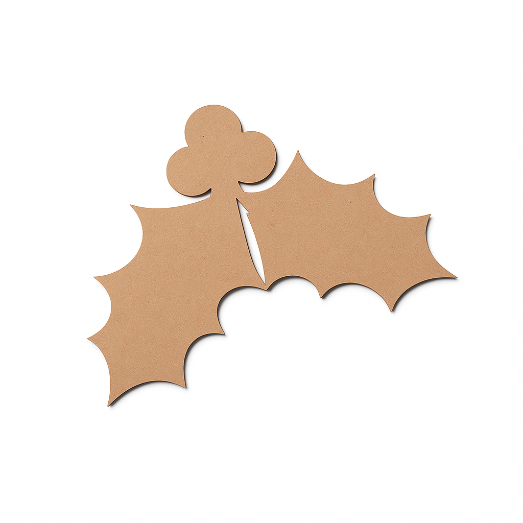 MDF Holly leaves Base
