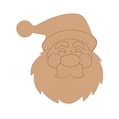 MDF Santa Claus Face Base