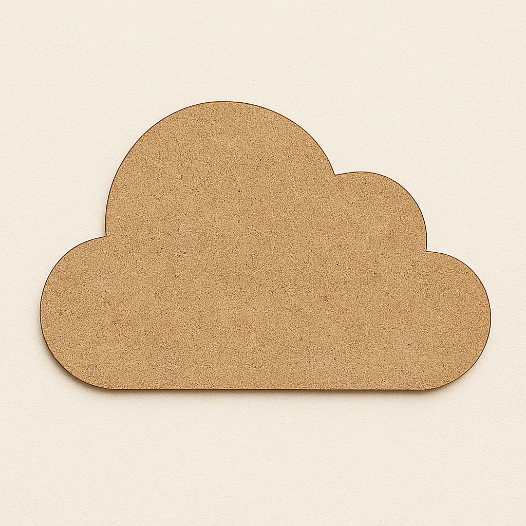 Cloud MDF Cutout