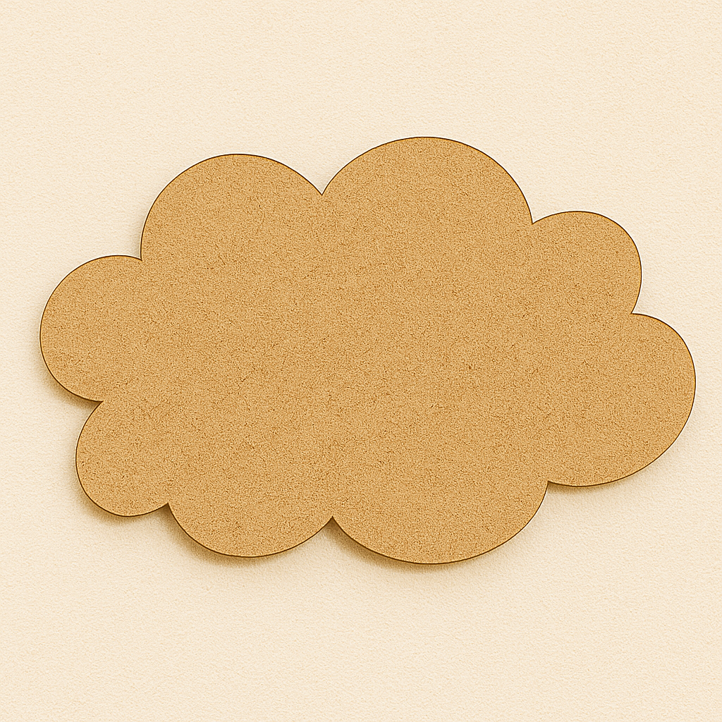 Cloud MDF DIY Cutout