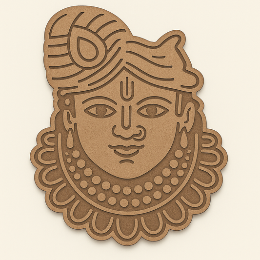 Shreenath ji cutout with Marking