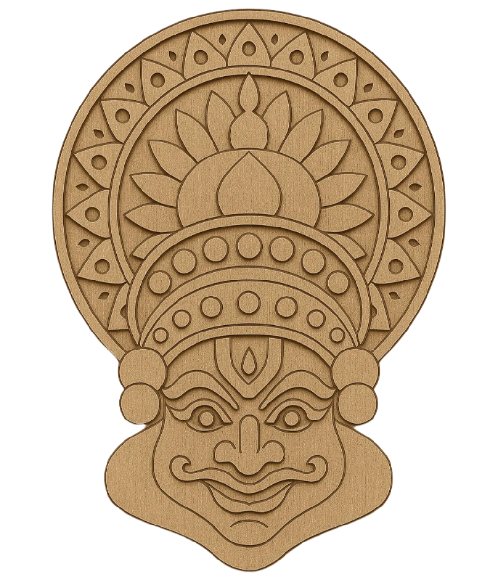 Kathakali face