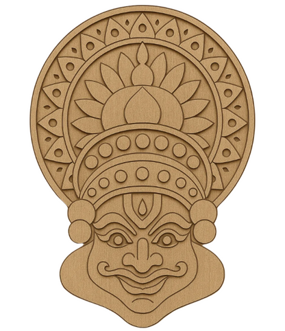 Kathakali face