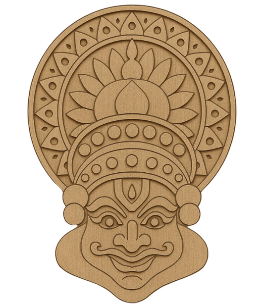 Kathakali face
