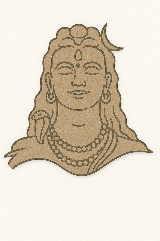 Shiva Pre-Marked Cutout