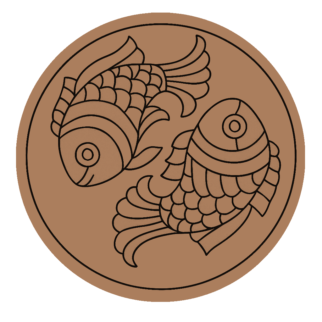 Fish Pre-marked Design for painting