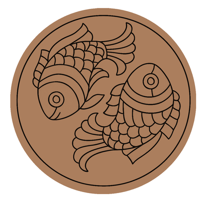 Fish Pre-marked Design for painting