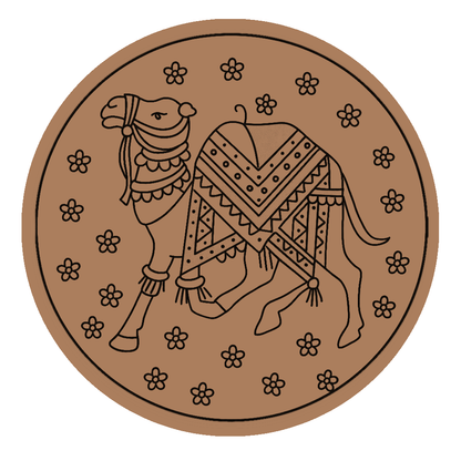 Camel Pre-marked Design for painting