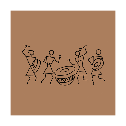 Musical Team Pre-marked Design for painting