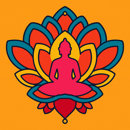 Mandala Pre-Marked Cutout