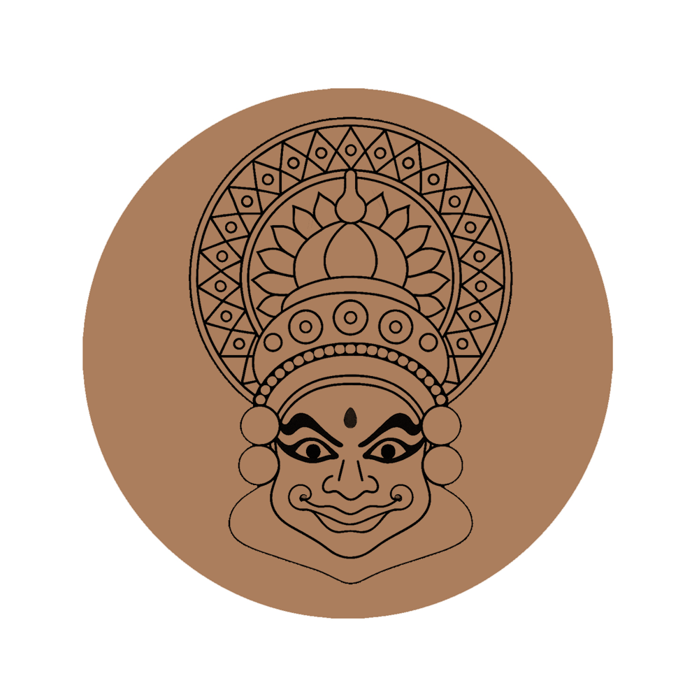 Kathakali Pre-marked Design for painting