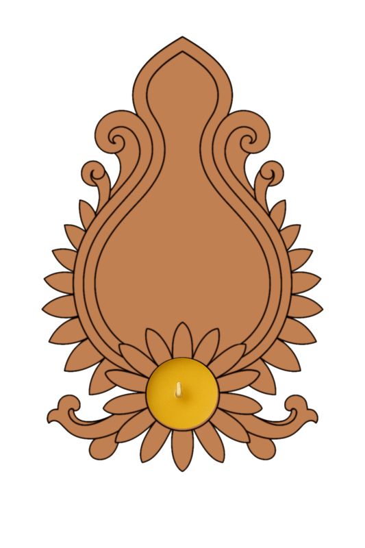 Flower T-Light Holder