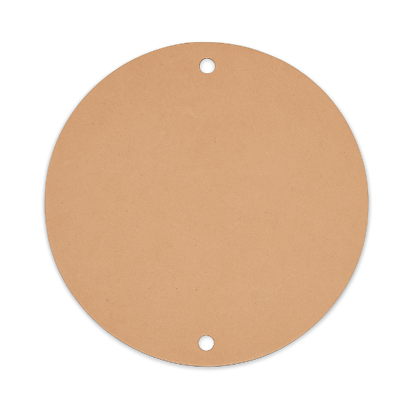 Round MDF Car Hanging